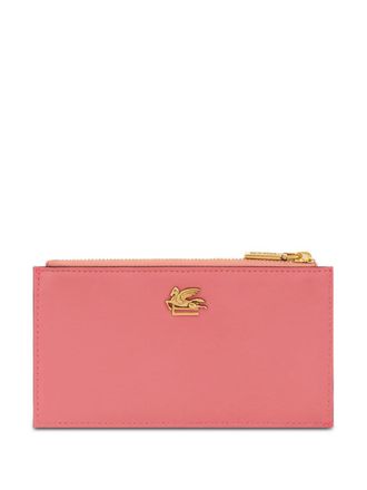 Etro Pegaso pasjeshouder met logoplakkaat - Roze