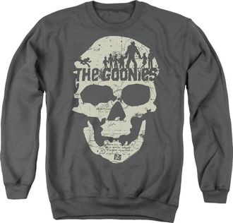 Gildan The Goonies Skull Map Adult Crewneck Sweatshirt