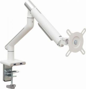 Art Soporte De Sobremesa Para Monitor Led/lcd 17-32 Art L-19gd Ayuda Al Gas 2-9 Kg 2x Usb 3.0 Blanco