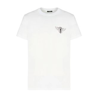 Balmain Slim Wings Print T Shirt