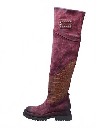 A.S.98 Womens Dewey Boot In Wine