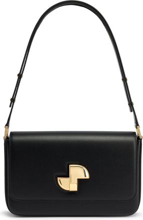 Patou Black Le Classic Lock Shoulder bag