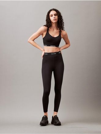 Calvin Klein Calvin Klein Womens Modern Sport High Impact Sports Bra - Black - XS