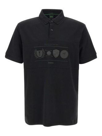 BOSS Percy Heritage polo shirt - Black