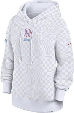 Nike Houston Texans Rivalries Collection Phoenix Nike Womens NFL Oversized Pullover Hoodie in White | 01N510A9H-50V