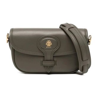 Bally Cross Body Bags, female, Green, ONE SIZE, Cross Beckett Trainers