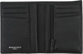 Pourchet Accessoires, Dames, Zwart, ONE Size, Leer, Ethan Wallet