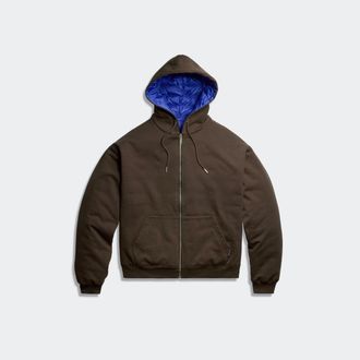 Canada Goose Manteau &agrave; capuchon r&eacute;versible Fuse (Hommes, Bistro Brown/Azurite Blue, TTG)