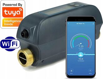 OEM Contador De Agua Dom&eacute;stico Rtx Tuya Controlado Por Wifi Medidor De Medici&oacute;n V&aacute;lvula De Bola