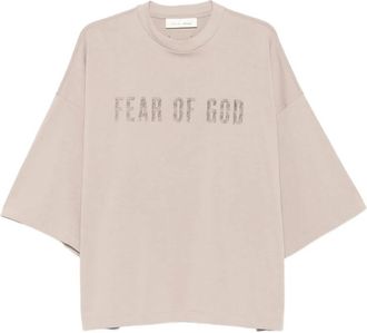 Fear of God Hombre, Camisetas, Gris, Talla: XL