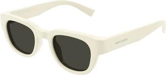 Saint Laurent unisex, Accessoires, Beige, Maat: 46 MM Nylon