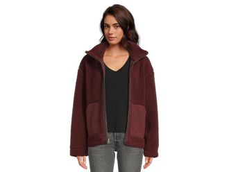 Levi's Sherpa Teddy Jacket Womens Jacket Port : LG, Polyester