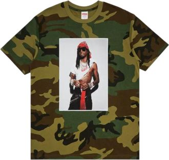 SUPREME Playboi Carti T-Shirt Woodland Camo FW25T50-WOODLAND-CAMO