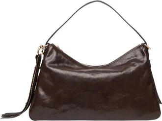 Nero Giardini Hobo Bag - Dames - Schoudertassen - Bruin - ONE Size - Leer - Tassen