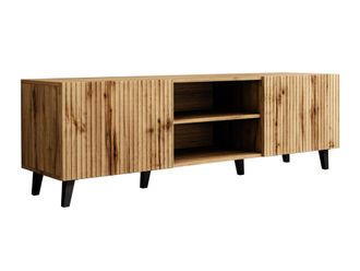 Mirjan24 Mobilier1 - Mueble Tv Remeta 102, Roble Wotan, N&uacute;mero De Puertas: 0, N&uacute;mero De Cajones: 0, 150x53x42cm