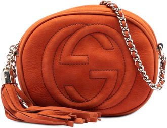 Gucci Pre-owned Gucci Mini Nubuck Soho Chain Crossbody Ladies IOC9ISBHI2DIUM33