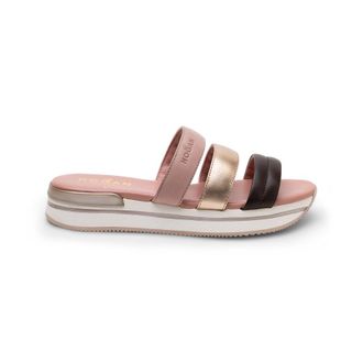 Hogan Triple Strap Sandals