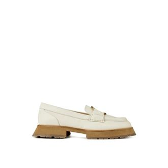 Moncler Loafers, female, White, 6 UK, Bell Loafers