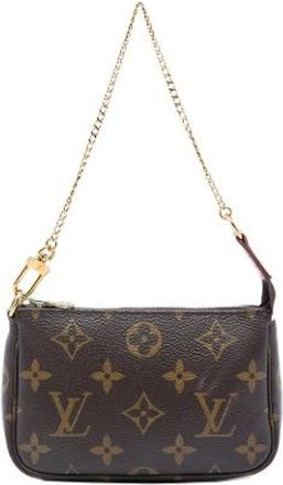 Louis Vuitton Pre-owned Mini Pochette Accessoires - - Pre-owned - Donna - Marrone - ONE SIZE