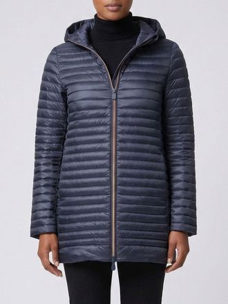 Save The Duck Piumino in nylon con cappuccio Save The Duck