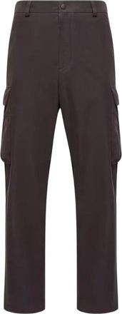 Moncler Rechte broek - Heren - Straight fit broeken - Zwart - L - Broeken