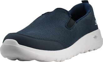 Skechers Mens Go Max Clinched-Athletic Mesh Double Gore Slip on Walking Shoe, Navy, 10.5 UK X-Wide