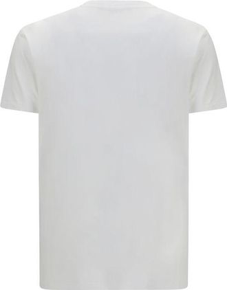 Tom Ford Mens White Cotton T-Shirt