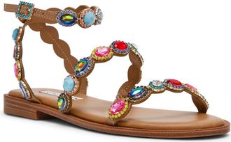 Steve Madden Tawnie Ankle Strap Sandal in Bright Multi at Nordstrom, Size 7.5