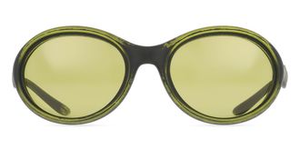 Diesel DL3009U 511/2 Mens Sunglasses Green Size 55