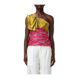 Valentino Monospalla Top - Dames - Tops - Veelkleurig - Maat: M Zijde