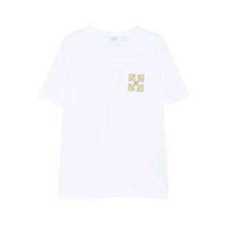Off-white Torn Mercy T-Shirt - Heren - Tops - Wit - Maat: S Katoen