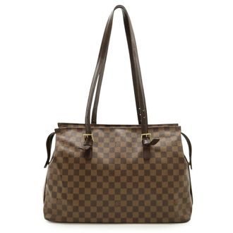 Louis Vuitton Damier Brown Pvc Shoulder Bag Tote Bag (Pre-Owned)