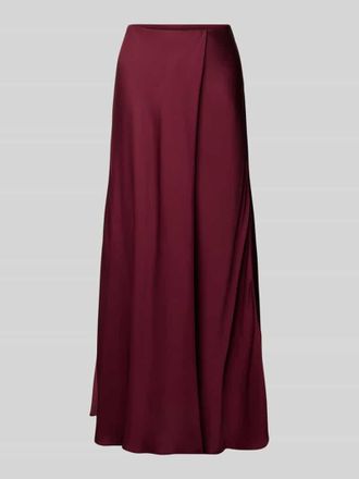 Jake*s Maxirock mit elastischem Bund in Aubergine, Größe 34