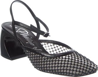 3.1 Phillip Lim Id Mesh & Leather Mary Jane Slingback Sandal