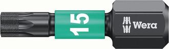 Wera Impaktor Dc T15 Longitud De La Punta 25 Mm 1/4 Pulg. C6.3 Impactor. Dc 10 Em