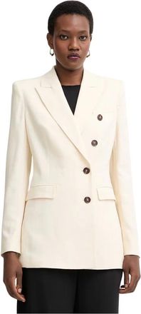 Pinko Mujer, Chaquetas, Beige, Talla: S