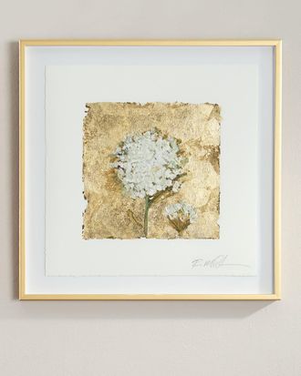 RFA Fine Art Gold and Lace Giclee on Paper Wall Art