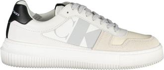 Calvin Klein Bianco Leather Women Womens Sneaker