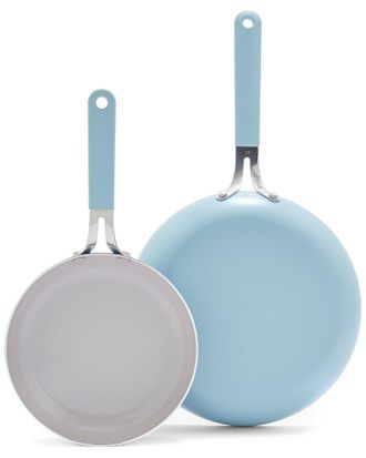GreenLife Dream 8In & 10In Fry Pan Set