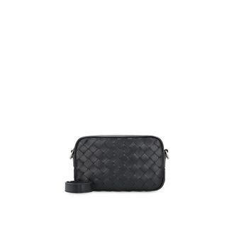 Bottega Veneta Leather Mini Camera Bolsa