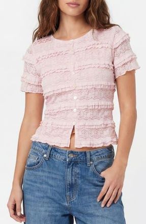 By Design Sweetheart Buttoned Top in Ballet Slipper at Nordstrom Rack, Size X-Small