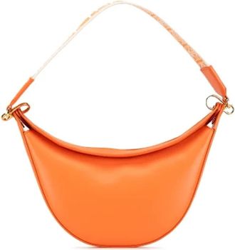 Loewe Pre-owned Shoulder Bags, female, Orange, Size: ONE SIZE Pre-owned Leather shoulder-bags