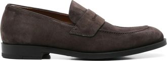 Ermenegildo Zegna Mocassini in pelle scamosciata - Marrone