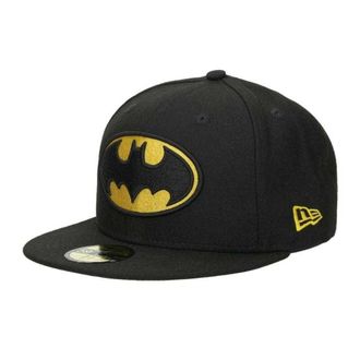 Batman Heren New Era Logo Baseball Cap (Zwart)
