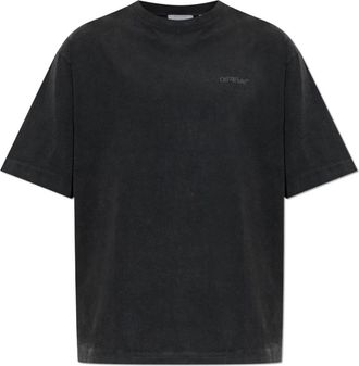 Off-white Hombre, Camisetas, Negro, Talla: L
