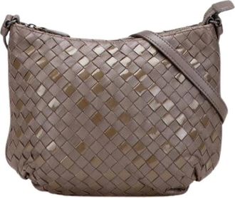 Bottega Veneta Pre-owned Cross Body Bags, female, Brown, Size: ONE SIZE Pre-owned Shoulder Bag