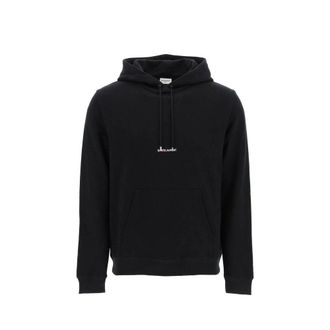 Saint Laurent Black Cotton Mens Sweatshirt