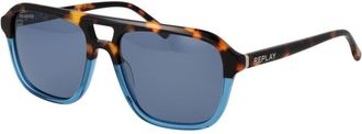 Replay Multicolor Acetate Mens Sunglasses