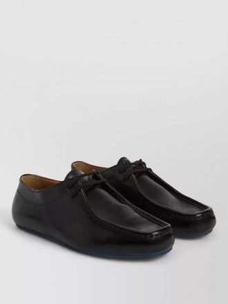 Jil Sander loafers lace detail silk nylon