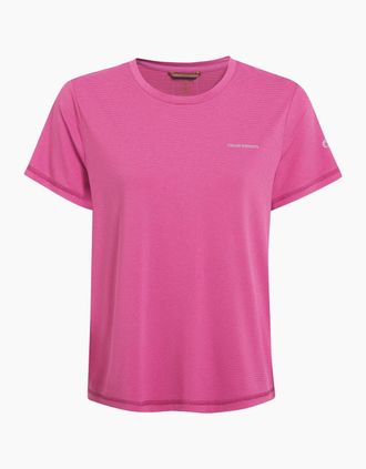Craghoppers Womens Craghoppers Womens/Ladies Ellie II Short-Sleeved T-Shirt - Pink - Size: 20